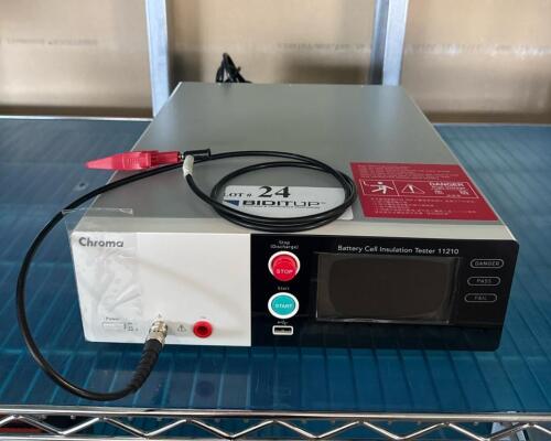 CHROMA BATTERY CELL INSULATION TESTER 1121<br/>MODEL: 11210<br/>(LOCATION: BACKROOM GIGAFACTORY)