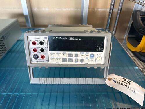 AGILENT MULTIMETER DC POWER SUPPLY; MODEL: U3606A (LOCATION: BACKROOM GIGAFACTORY)