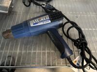 LOT OF ASSORTED TOOLS;<br/>STEINEL HEAT GUN MODEL: HL 1810 S; DYNABRADE ELETRIC DYNAFILE MODEL: 40605; DREMEL MULTI MAX MODEL: MM30; ELETRIC TORQUE SCREWDRIVER MODEL: VZ-3012; RIDGID CORDED DRILL MODEL: R7001 (LOCATION: BACKROOM GIGAFACTORY) - 2