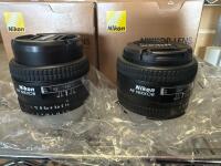 (2) NIKON LENS AF NIKKOR 50MM F/1.4D (LOCATION: BACKROOM GIGAFACTORY) - 2