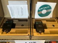 (2) MOXA SERIAL DEVICE SERVER MODEL: NPORT 5110, (3) FASCON I/O CONTROL, ACCUENERGY ACUVIM-CL-D-60 MULTIFUNCTION POWER METER, SICK SENSOR VT180-N142 (LOCATION: BACKROOM GIGAFACTORY) - 3