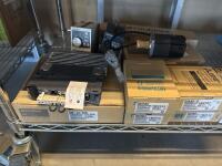 LOT OF ASSORTED MITSUBISHI PARTS, Q68AD-G, Q6DIN1, MR-J3-40A AND (4) MITSUBISHI BASE UNITS (LOCATION: BACKROOM GIGAFACTORY) - 2