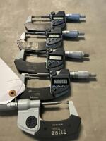 (5) MITUTOYO DIGITAL OUTSIDE MICROMETER IP65 (LOCATION: BACKROOM GIGAFACTORY) - 2