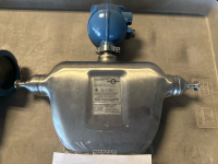MICRO MOTION MASS FLOW SENSOR MODEL: CMFS025M321N2BAEKZZ AND MICRO MOTION TRANSMITTER MODEL: 2700R12BBAEZZX (LOCATION: BACKROOM GIGAFACTORY) - 2