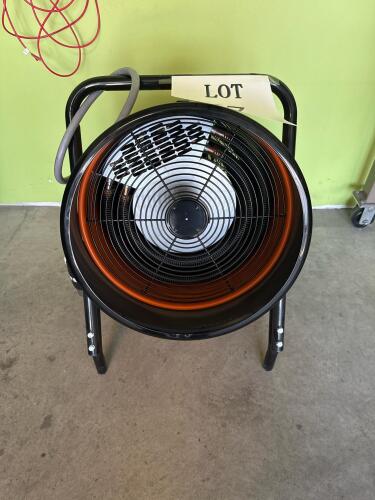 DAYTON SALAMANDER HEATER MODEL: 784JJ2A (LOCATION: BACKROOM GIGAFACTORY)