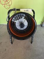 DAYTON SALAMANDER HEATER MODEL: 784JJ2A (LOCATION: BACKROOM GIGAFACTORY)