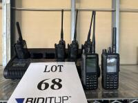 (6) MOTOROLA R7 RADIO WITH MOTOROLA 6 BAY MULTI CHARGING STATION (LOCATION: BACKROOM GIGAFACTORY) - 2