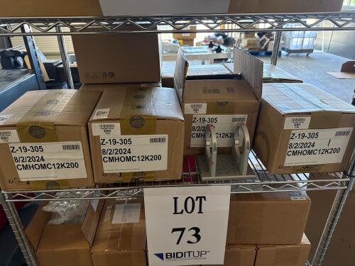(6) OPTICAL ENGINEERING CLAMPING MECHANICS MODEL: CMHOMC12K200 (LOCATION: BACKROOM GIGAFACTORY)