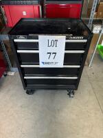 HUSKY 4 DRAWER MOBILE TOOL CABINET (LOCATION: BACKROOM GIGAFACTORY)