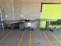 (3) ADJUSTABLE LIFT TABLES 47&rdquo;x 67&rdquo;x 39&rdquo; (LOCATION: BACKROOM GIGAFACTORY)