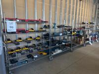 (9) MOBILE WIRE RACKS<br/>[DELAYED PICKUP] (LOCATION: BACKROOM GIGAFACTORY)
