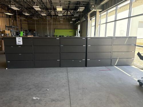 (5) FOUR DRAWER FILE CABINET (LOCATION: BACKROOM GIGAFACTORY)