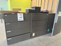(4) FOUR DRAWER FILE CABINET (LOCATION: BACKROOM GIGAFACTORY)