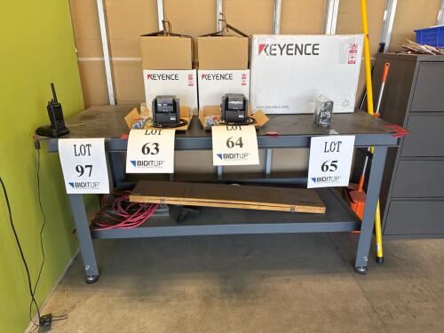 METAL TABLE<br/>72&rdquo;X36&rdquo;X36&rdquo; (LOCATION: BACKROOM GIGAFACTORY)