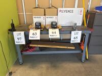 METAL TABLE<br/>72&rdquo;X36&rdquo;X36&rdquo; (LOCATION: BACKROOM GIGAFACTORY)