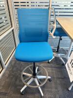 CONFERENCE TABLE 72&rdquo; x 42&rdquo; x 42&rdquo; W/ (4) ARMLESS OFFICE CHAIRS<br/>(2ND FLOOR OFFICE, STAIRS ONLY, IN GIGAFACTORY) - 3