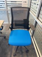 CONFERENCE TABLE 72&rdquo; x 36&rdquo; x 29&rdquo; W/ (6) OFFICE CHAIRS<br/>(2ND FLOOR OFFICE, STAIRS ONLY, IN GIGAFACTORY) - 3