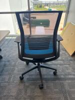 CONFERENCE TABLE 120&rdquo; x 42&rdquo; x 29&rdquo; W/ (9) OFFICE CHAIRS<br/>(2ND FLOOR OFFICE, STAIRS ONLY, IN GIGAFACTORY) - 6