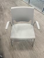 (11) WOOD TOP TABLES 35&rdquo; x 35&rdquo; x 29&rdquo;, (3) WOOD TOP TABLES 96&rdquo; x 36&rdquo; x 29&rdquo; W/ (40) ASSORTED CHAIRS <br/>(2ND FLOOR OFFICE, STAIRS ONLY, IN GIGAFACTORY) - 5