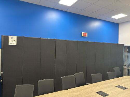 (2) SCREENFLEX PORTABLE ROOM DIVIDERS 246&rdquo; x 88&rdquo;<br/>(2ND FLOOR OFFICE, STAIRS ONLY, IN GIGAFACTORY)