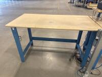 WORK STATION 60&rdquo; x 29&rdquo; x 72&rdquo; W/ TABLE 60&rdquo; x 29&rdquo; x 36&rdquo;<br/>[LOCATION: GIGAFACTORY] - 3