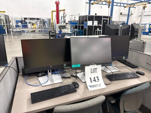 (5) DELL ALL IN ONE MODEL: W31C W/ INTEL PRO i5, (2) DELL ALL IN ONE MODEL: W31C W/ INTEL VPRO i7 (LOCKED NO PASSWORDS)<br/>[LOCATION: GIGAFACTORY]