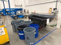(3) JANITOR CARTS, TRASH CANS AND (3) UTILITY TILT TRUCK<br/>[LOCATION: GIGAFACTORY] - 2
