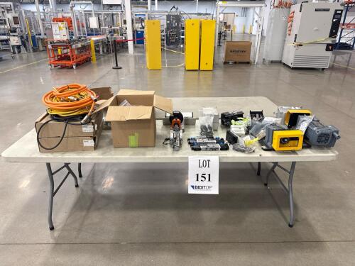 (2) SEW-EURODRIVE R27 DRN71M4/DI/KD1/TF, (2) FESTO PNEUMATIC VALVE VABF-S4-1-R4C2-C-6 AND CABLEING <br/>[LOCATION: GIGAFACTORY]