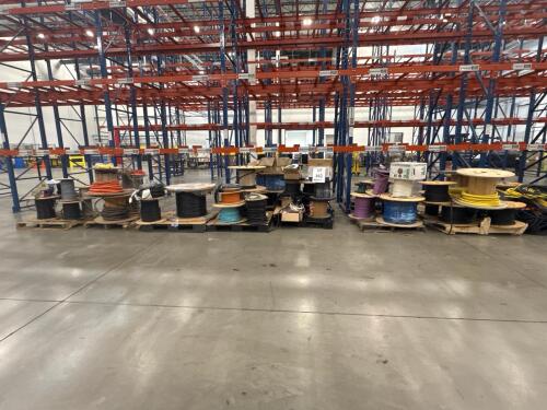 LOT OF ASSORTED HOSEING AND WIRE<br/>[LOADING DOCK]