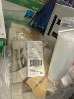 LOT OF MICROFLEX DISPOSAL GLOVES XS-L, FACESHIELD VISORS, CART<br/>[LOADING DOCK] - 4