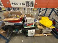 LOT OF MICROFLEX DISPOSAL GLOVES XS-L, SAFETY GLOVES, RECLOSEABLE BAGS, COVERALLS (SIZE SMALL, EXTRA LARGE, 3X)<br/>[LOADING DOCK]