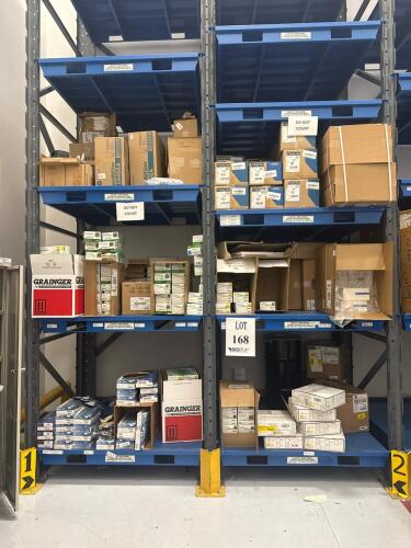 LOT OF MICROFLEX DISPOSABLE GLOVES, COVERALLS, FACE MASK, FLOOR TAPE, TOWEL DESPENSORS, FILTERS<br/>[MRO ROOM]
