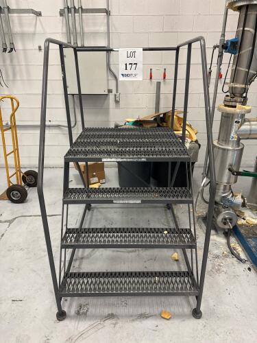 4 STEP SAFETY LADDER<br/>(LOCATION: ANODE MIXING)