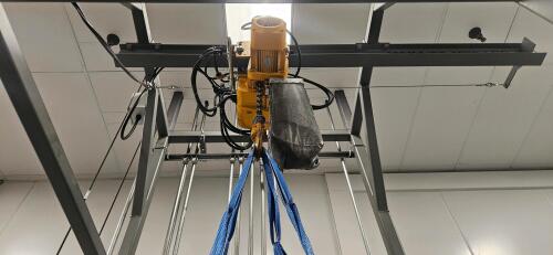 Star Crane & Hoist/Harrington 2 Ton Electric Chain Crane