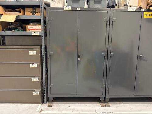 Heavy-Duty Stronghold 2-Door Steel Wardrobe Cabinet