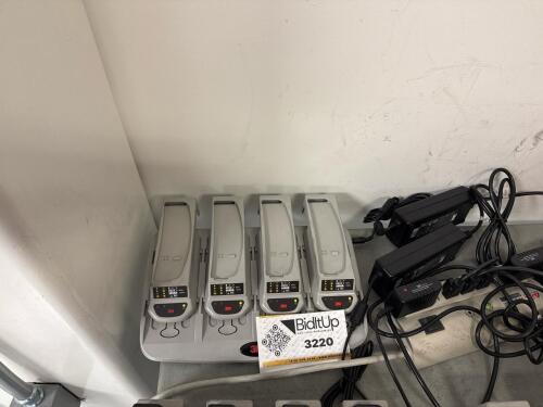 3M 4-Slot TR-944N Li-Ion Recharble Battery Docking Charge Station