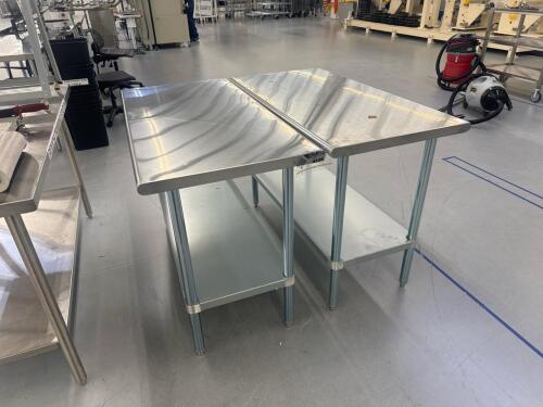 NSF Stainless Steel Lab Tables