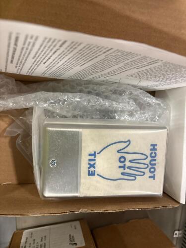 (2)Securitron touch sensitive wall switch