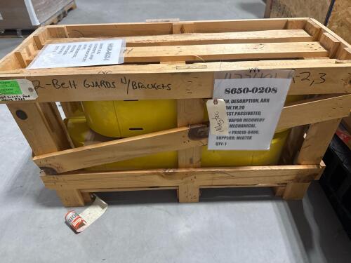 (2) Belt Gaurds w/ Brackets