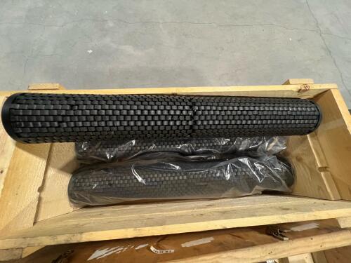 (3) Direckshage ESR-ST 80/110 Rubber Conveyor / Drive Rollers