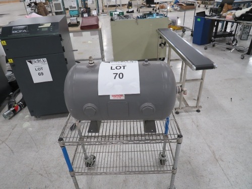 2007 Manchester 304940 Receiver Tank w/Cart 15.2 Gal