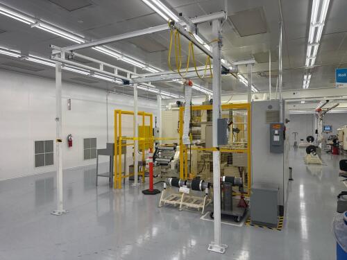 9' x 11' Gorbel Crain Hoist Station