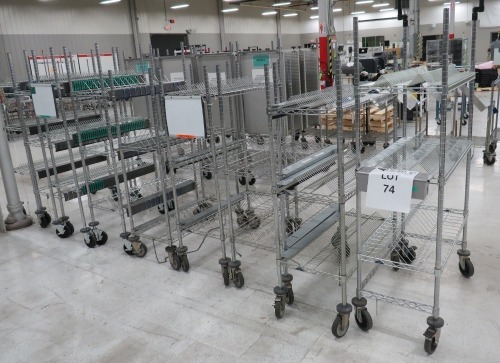 Assorted PCB Printed Circuit Board Storage Carts
