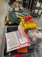 LOT OF ASSORTED CABINETS, CARTS, SHELVING W/ CONTENT, FLOOR MATS, SAFETY LOCKS MISSING KEYS<br/>(LOCATION: FORMATION) - 2