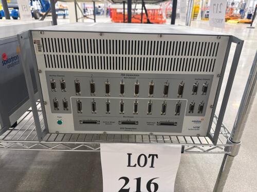 SOLARTRON 1470E MULTI CHANNEL POTENTIOSTAT CELLTEST SYSTEM <br/>(LOCATION: GIGAFACTORY)