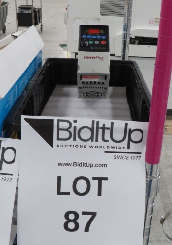 2013 Allen Bradley 22A-B4P5N104 Ser A Powerflex 4 AC Drive 1 HP