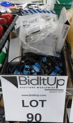 Sick Large Lot of Assorted Proximity Sensors