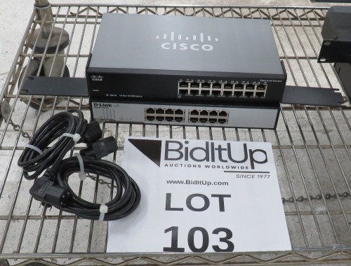 Cisco & D-Link Router Switches