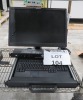 Rack Mount Keyboard Trackpad Drawer & Tripplite AC line & Spike Protector 120 w/ Lenovo Monitor