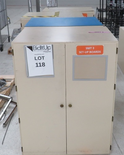 4 Wooden CM602 CM402 Setup Supplies Storage Cabinets